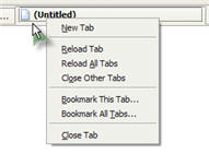 Firefox new tabs
