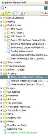 Firefox Scrapbook