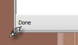 diagonal arrow pointer