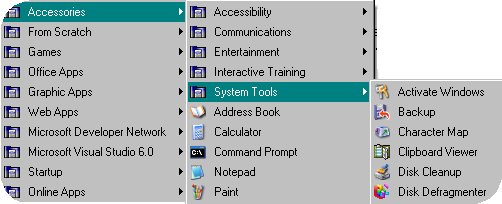 System Tools - Disk Cleanup