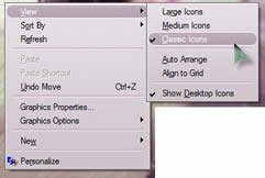 view classic icons