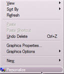 vista personalize