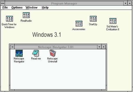 Windows 3.1 Program Manager