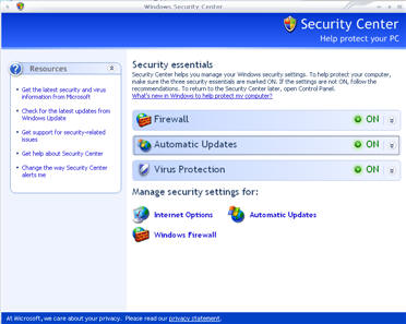 xp firewall