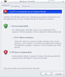 xp firewall