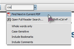 acrobat reader search