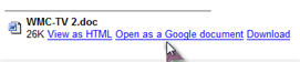google docs