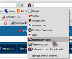 firefox dictionary tool